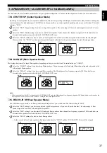 Предварительный просмотр 41 страницы Yamaha RX-V3000 Owner'S Manual