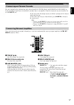 Preview for 19 page of Yamaha RX-V3000RDS Owner'S Manual