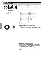 Preview for 28 page of Yamaha RX-V3000RDS Owner'S Manual