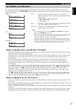 Preview for 29 page of Yamaha RX-V3000RDS Owner'S Manual