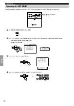 Preview for 40 page of Yamaha RX-V3000RDS Owner'S Manual