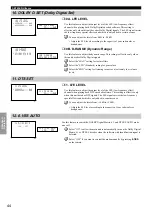 Preview for 46 page of Yamaha RX-V3000RDS Owner'S Manual