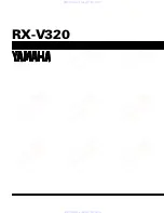 Preview for 69 page of Yamaha RX-V320 Service Manual