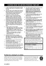 Предварительный просмотр 4 страницы Yamaha RX-V3200 Owner'S Manual