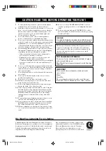 Предварительный просмотр 4 страницы Yamaha RX-V3300 Owner'S Manual