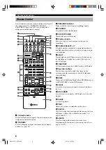 Предварительный просмотр 10 страницы Yamaha RX-V3300 Owner'S Manual