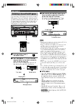 Предварительный просмотр 36 страницы Yamaha RX-V3300 Owner'S Manual