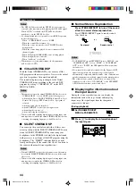 Предварительный просмотр 38 страницы Yamaha RX-V3300 Owner'S Manual