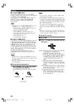 Предварительный просмотр 28 страницы Yamaha RX-V340 Owner'S Manual