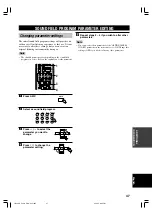 Предварительный просмотр 49 страницы Yamaha RX-V340 Owner'S Manual