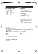 Preview for 6 page of Yamaha RX-V350 Owner'S Manual