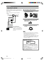 Preview for 16 page of Yamaha RX-V350 Owner'S Manual