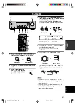 Preview for 25 page of Yamaha RX-V350 Owner'S Manual