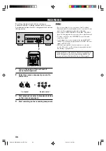 Preview for 40 page of Yamaha RX-V350 Owner'S Manual