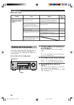 Preview for 56 page of Yamaha RX-V350 Owner'S Manual