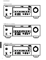 Preview for 4 page of Yamaha RX-V357 Service Manual