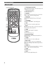 Preview for 8 page of Yamaha RX-V359 Owner'S Manual