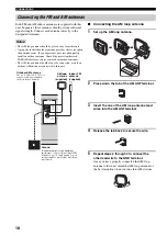 Preview for 20 page of Yamaha RX-V359 Owner'S Manual