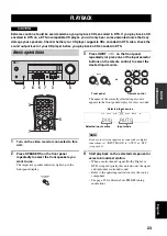 Preview for 25 page of Yamaha RX-V359 Owner'S Manual