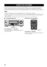 Preview for 32 page of Yamaha RX-V359 Owner'S Manual