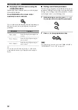 Preview for 34 page of Yamaha RX-V359 Owner'S Manual