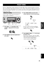 Preview for 37 page of Yamaha RX-V359 Owner'S Manual