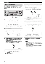 Preview for 40 page of Yamaha RX-V359 Owner'S Manual