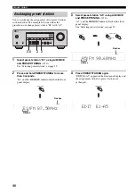 Preview for 42 page of Yamaha RX-V359 Owner'S Manual