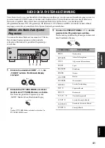 Preview for 155 page of Yamaha RX-V359 Owner'S Manual