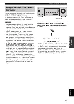 Preview for 157 page of Yamaha RX-V359 Owner'S Manual