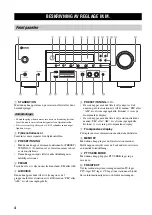 Preview for 174 page of Yamaha RX-V359 Owner'S Manual