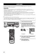 Preview for 204 page of Yamaha RX-V359 Owner'S Manual