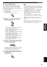 Preview for 253 page of Yamaha RX-V359 Owner'S Manual