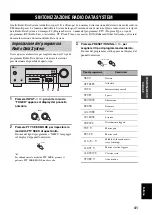 Preview for 267 page of Yamaha RX-V359 Owner'S Manual