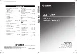 Preview for 338 page of Yamaha RX-V359 Owner'S Manual