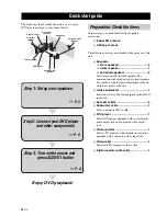 Предварительный просмотр 6 страницы Yamaha RX-V361 Owner'S Manual