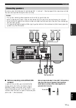 Preview for 13 page of Yamaha RX-V363 - AV Receiver Owner'S Manual