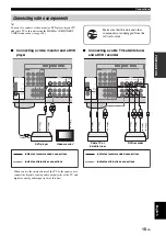 Preview for 17 page of Yamaha RX-V363 - AV Receiver Owner'S Manual