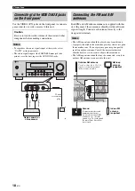 Preview for 20 page of Yamaha RX-V363 - AV Receiver Owner'S Manual