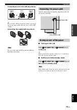 Preview for 21 page of Yamaha RX-V363 - AV Receiver Owner'S Manual