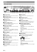 Preview for 22 page of Yamaha RX-V363 - AV Receiver Owner'S Manual