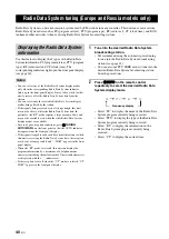 Preview for 42 page of Yamaha RX-V363 - AV Receiver Owner'S Manual