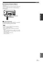 Preview for 217 page of Yamaha RX-V363 - AV Receiver Owner'S Manual