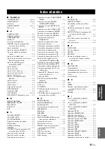 Preview for 257 page of Yamaha RX-V363 - AV Receiver Owner'S Manual