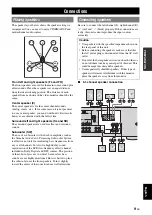 Предварительный просмотр 13 страницы Yamaha RX-V365 Owner'S Manual