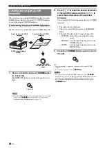 Предварительный просмотр 28 страницы Yamaha RX-V365 Owner'S Manual