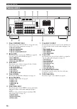 Предварительный просмотр 58 страницы Yamaha RX-V365 Owner'S Manual