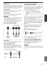 Предварительный просмотр 63 страницы Yamaha RX-V365 Owner'S Manual