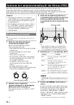 Предварительный просмотр 116 страницы Yamaha RX-V365 Owner'S Manual