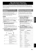 Предварительный просмотр 129 страницы Yamaha RX-V365 Owner'S Manual